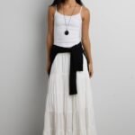 Tiered Maxi Skirt