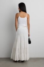 Tiered Maxi Skirt - Image 4
