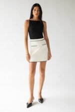 Knit Mini Skirt - Image 5