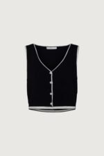 Button Front Tank - Image 6