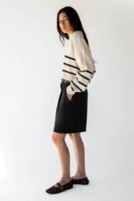 Collared Stripe Sweater - Image 3