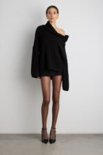 Oversized Slouchy Off The Shoulder Sweater - Image 4