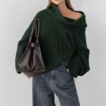 Oversized Slouchy Off The Shoulder Sweater