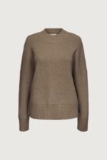 Oversized Wide-Ribbed Trim Sweater - Image 6