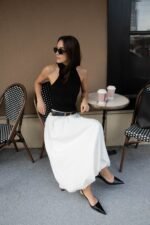 Sleeveless Halter Neck Tank Top - Image 4