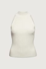 Sleeveless Halter Neck Tank Top - Image 3