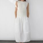 High Neckline Knit Tank