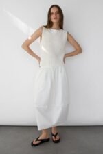 High Neckline Knit Tank - Image 2
