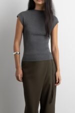 Knit Mockneck Top - Image 6