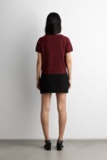 Short Sleeve Heart Sweater - Image 4