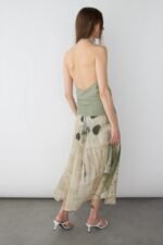 Knit Cowl Neck Halter Top - Image 5