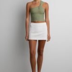 Knit One Shoulder Twist Front Tank