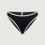 Contrast Detail Low-Rise Bikini Bottom