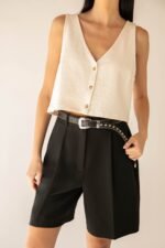 Button Front Tank - Image 5