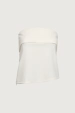 Tube Top With Fold-Over Detail - Image 4