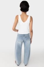 Ribbed Built-In Bra Top - Image 4