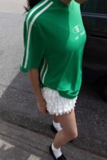 V-Neck Graphic Jersey Tee - Image 5