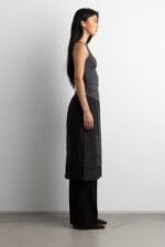 Ruched High Neck Tank Top - Image 3
