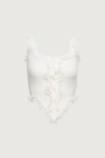Ruffled Lace Tank Top - Image 6