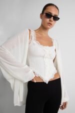 Ruffled Lace Tank Top - Image 3
