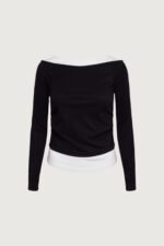Layered Boat Neck Top - Image 5