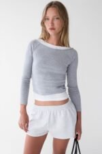 Layered Boat Neck Top - Image 6