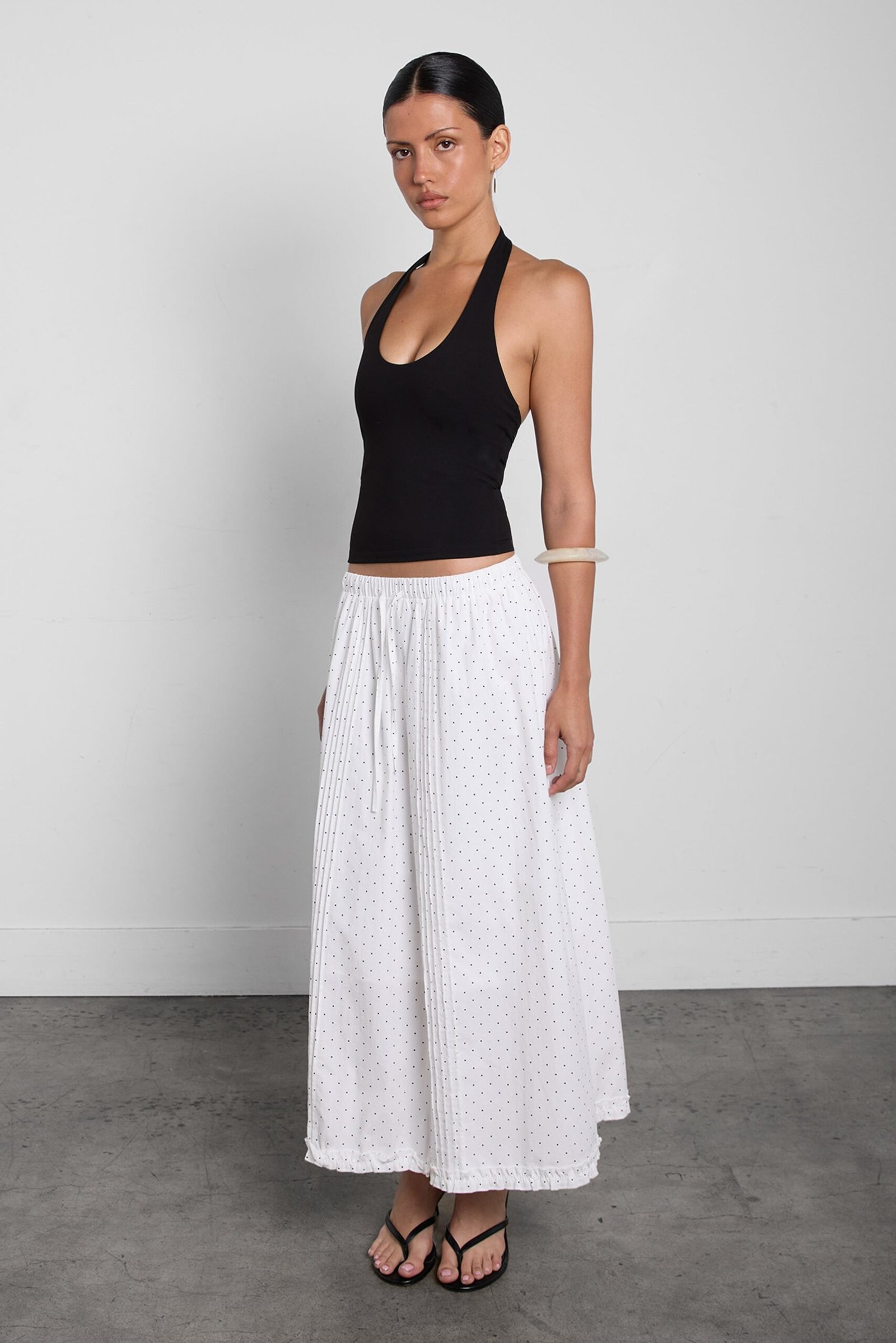 TShirt-15856_Black-1.jpg Halter Neck Tank Top - Image 1