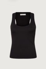 Scoop Neck Cropped Tank Top - Image 3