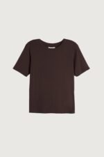 Cotton Modal Crewneck T-Shirt - Image 5