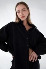Oversized Knit Shirt