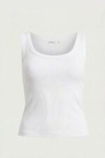 Ribbed Scooped Neck Tank - Image 6