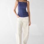 High Neckline Tank Top