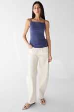 High Neckline Tank Top