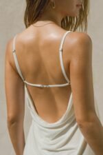 Cowl Back Mini Dress - Image 2