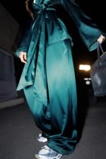 Relaxed Silk Trouser