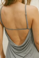 Cowl Back Mini Dress - Image 4