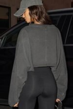 Slouchy Crop Long Sleeve - Image 2