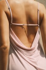 Cowl Back Mini Dress - Image 3