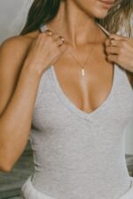 V Neck Racerback Tank - Image 3