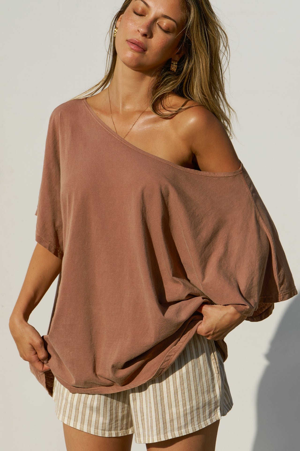 ra-p30717-1 Slouchy Tunic Tee - Image 1